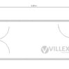 Bürocontainer Villex Standard Cube White 2.0