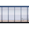 Bürocontainer Villex Standard Glas Cube Blanc 1.0