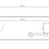 Bürocontainer Villex Standard Glas Cube Blanc 1.0