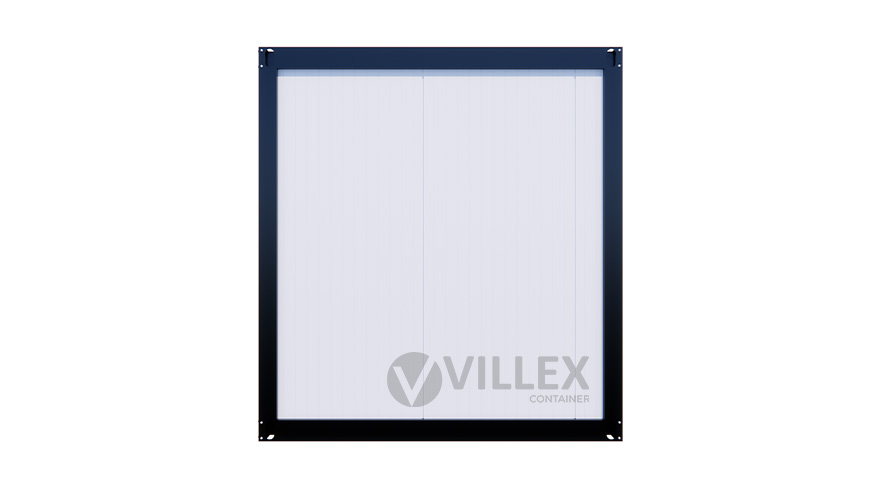 Bürocontainer Villex Standard Glas Cube Blanc 2.0
