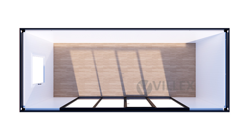 Bürocontainer Villex Standard Glas Cube Blanc 2.0