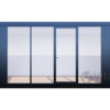 Bürocontainer Villex Standard Glas Cube Nero 2.0