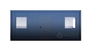 Bürocontainer Villex Standard Plus Cube Nero 1.0