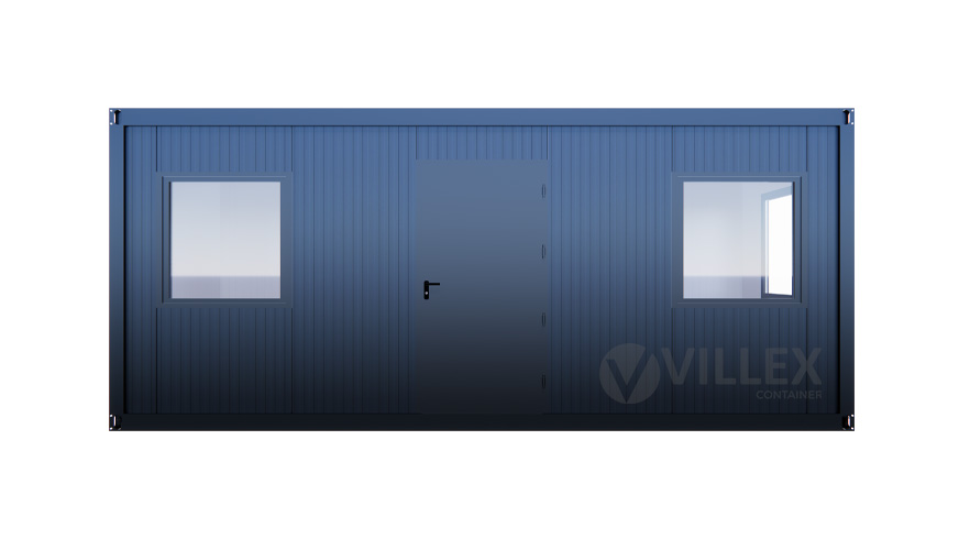 Bürocontainer Villex Standard Plus Cube Nero 1.0