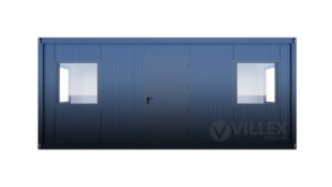 Bürocontainer Villex Standard Plus Cube Nero 2.0