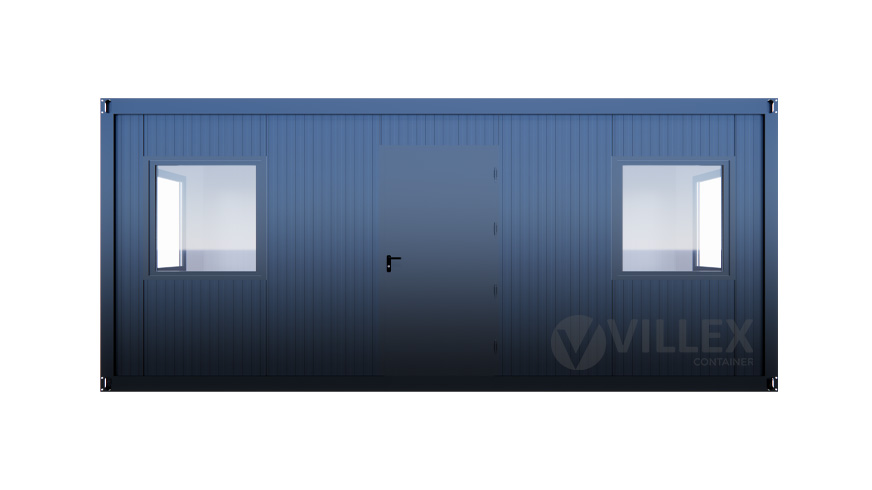 Bürocontainer Villex Standard Plus Cube Nero 2.0