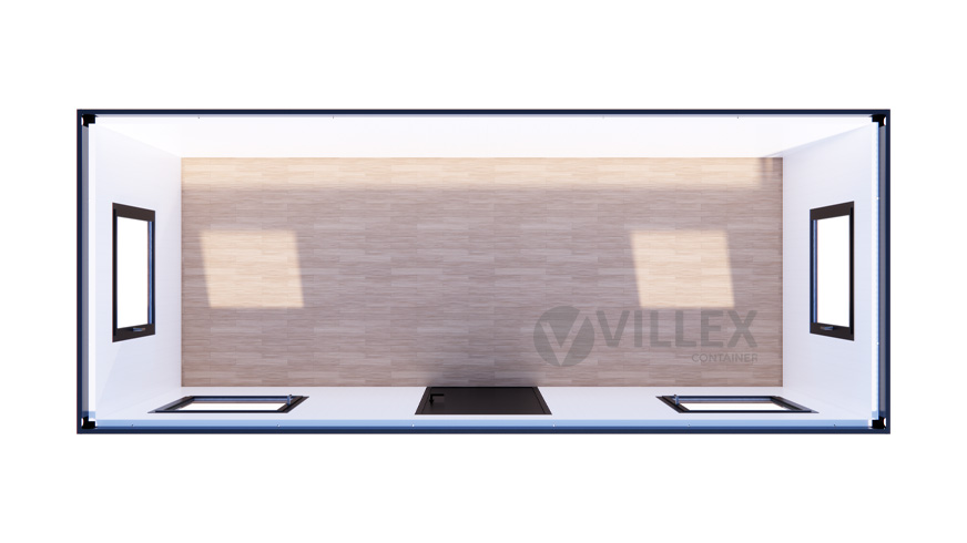 Bürocontainer Villex Standard Plus Cube Nero 2.0