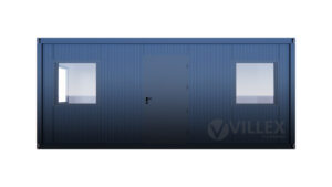 Bürocontainer Villex Standard Plus Cube Nero 3.0