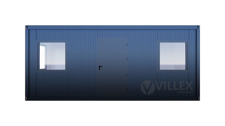 Bürocontainer Villex Standard Plus Cube Nero 3.0