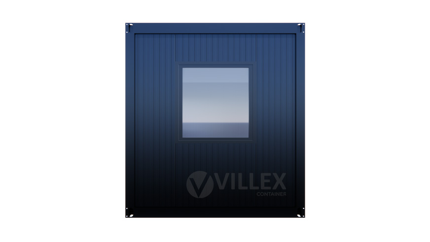 Bürocontainer Villex Standard Plus Cube Nero 3.0