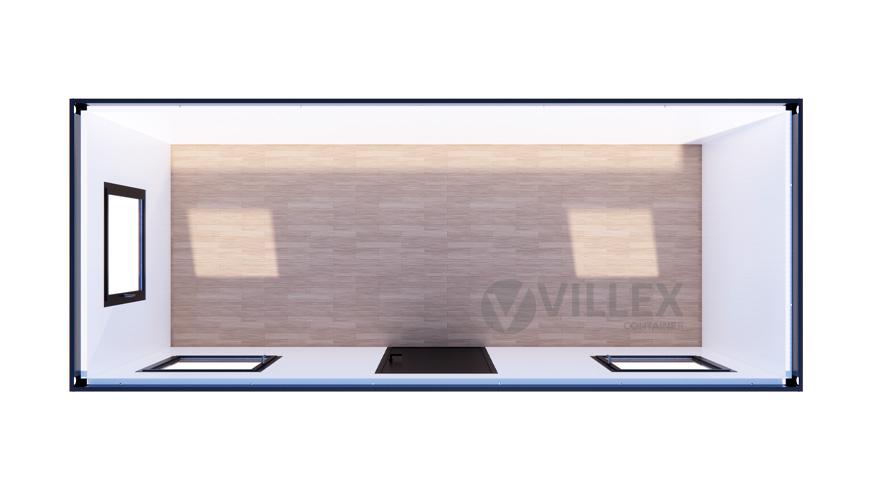 Bürocontainer Villex Standard Plus Cube Nero 3.0