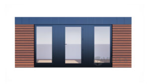 Bürocontainer Villex Standard Wood Pavillon 1.0