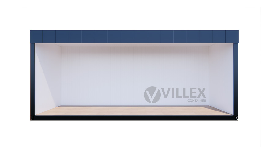 Bürocontainer Villex Standard Wood Pavillon 1.0