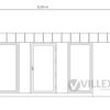 Bürocontainer Villex Standard Wood Pavillon 1.0