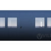 Bürocontainer Villex Triple Big Cube Doppio Fenster Nero 1.0