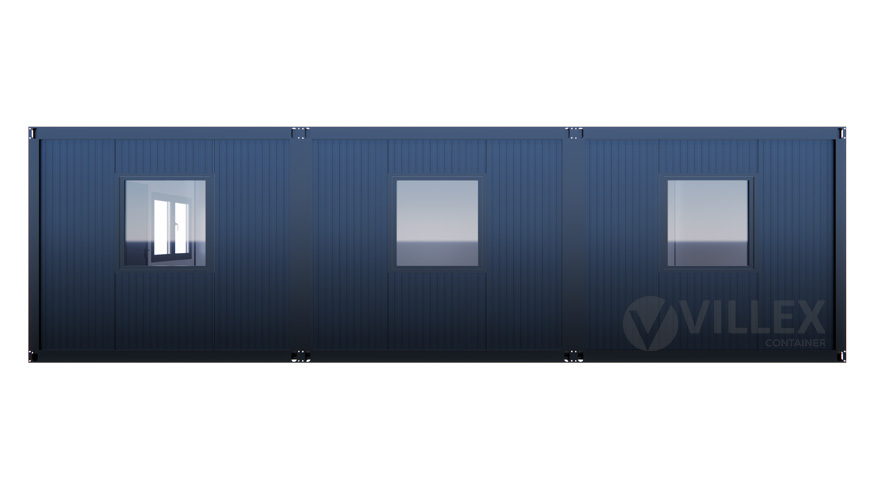 Villex Triple Big Cube Doppio Fenster Nero 1.0