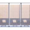 Villex Triple Big Cube Doppio Fenster Nero 1.0