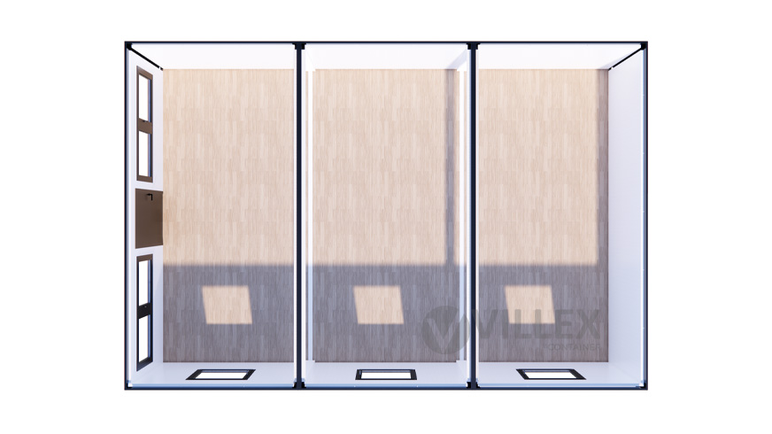 Villex Triple Big Cube Doppio Fenster Nero 1.0