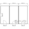 Villex Triple Big Cube Doppio Fenster Nero 1.0