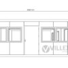 Villex Triple Big Cube Doppio Fenster Nero 1.0