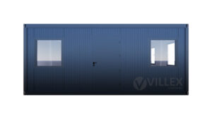 Bürocontainer Villex Triple Big Cube Nero 1.0