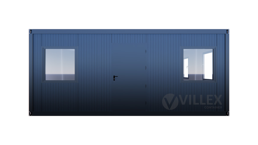 Bürocontainer Villex Triple Big Cube Nero 1.0