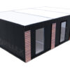 Bürocontainer Villex Triple Big Wood Pavillon 2.0