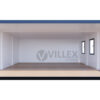 Bürocontainer Villex Triple Standard Cube Doppio Fenster Nero 1.0