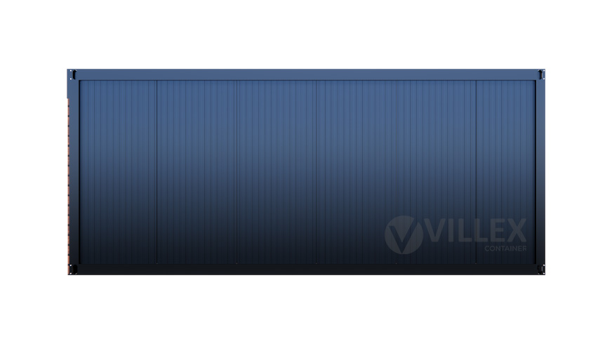 Bürocontainer Villex Triple Standard Cube Nero 1.0