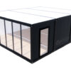 Bürocontainer-Villex-Triple-Standard-Glas-Cube-Nero-1.0-10 Bürocontainer Villex Triple Standard Glas Cube Nero 1.0