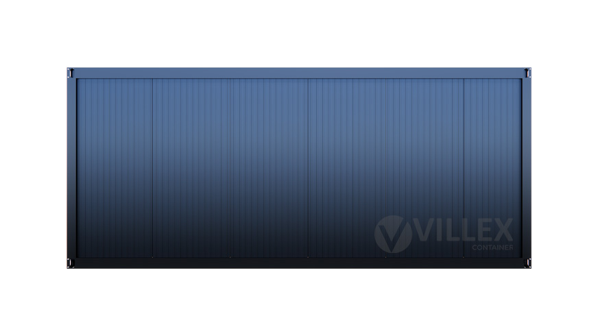 Bürocntainer Villex Triple Standard Wood Pavillon 1.0