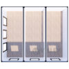 Bürocntainer Villex Triple Standard Wood Pavillon 1.0