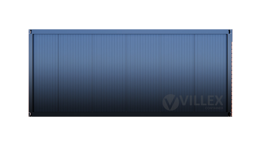 Bürocontainer Villex Triple Standard Wood Pavillon 2.0