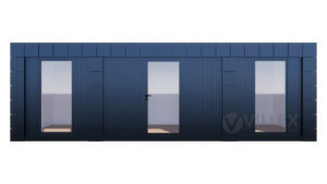 Bürocontainer Villex Ultra Block-Line Black 1.0