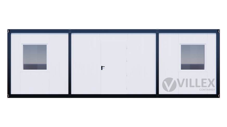 Bürocontainer Villex Ultra Cube Blanc 1.0