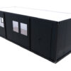 Bürocontainer-Villex-Ultra-Cube-Doppio-Fenster-Nero-1.0-10 Bürocontainer Villex Ultra Cube Doppio Fenster Nero 1.0