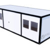 Bürocontainer Villex Ultra Cube Long Doppio Blanc 1.0