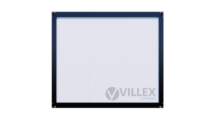 Bürocontainer Villex Ultra Cube Long Doppio Blanc 1.0