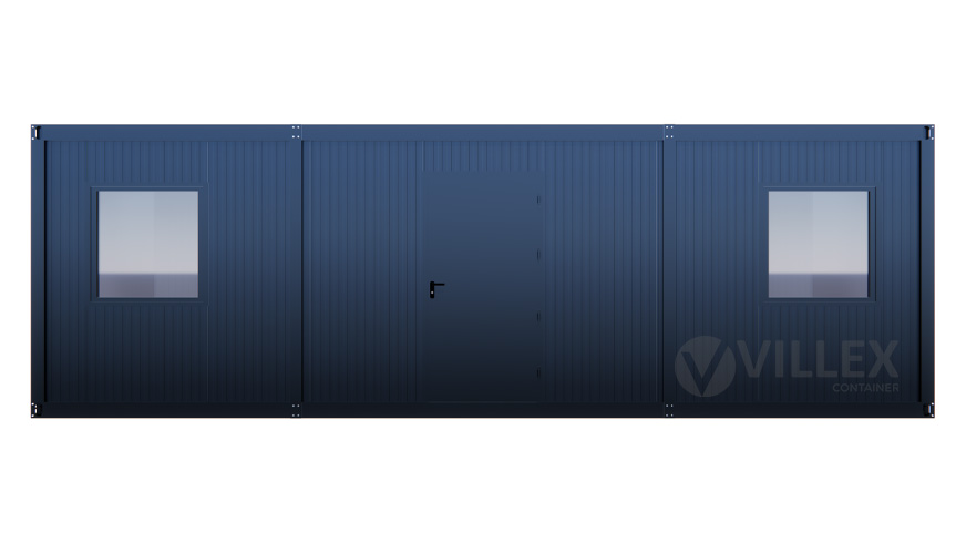 Bürocontainer Villex Ultra Cube Nero 1.0