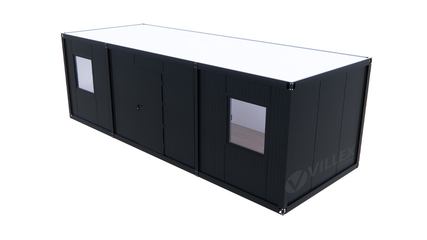 Bürocontainer-Villex-Ultra-Cube-Nero-1.0-10 Bürocontainer Villex Ultra Cube Nero 1.0