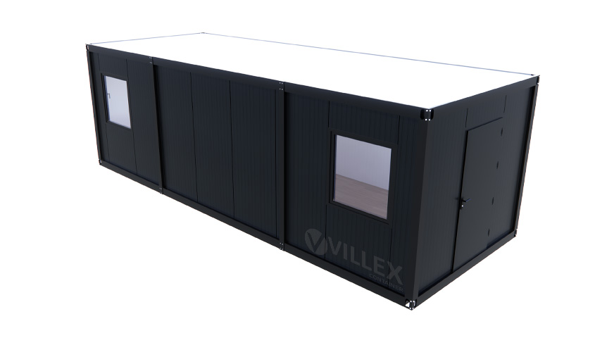 Bürocontainer-Villex-Ultra-Cube-Nero-2.0-10 Bürocontainer Villex Ultra Cube Nero 2.0