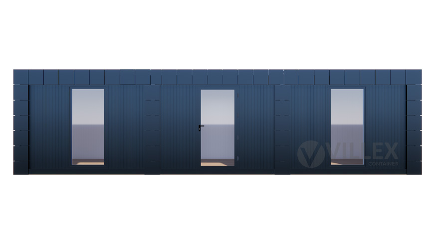 Bürocontainer Villex Ultra Giant Block-Line Black 1.0