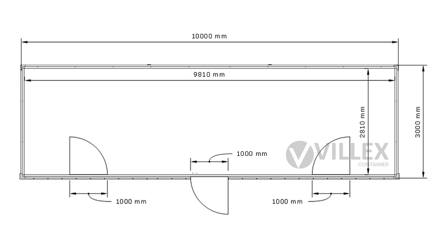 Bürocontainer-Villex-Ultra-Giant-Block-Line-Black-1.0-8 Bürocontainer Villex Ultra Giant Block-Line Black 1.0
