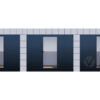 Bürocontainer Villex Ultra Giant Block-Line Grey 1.0