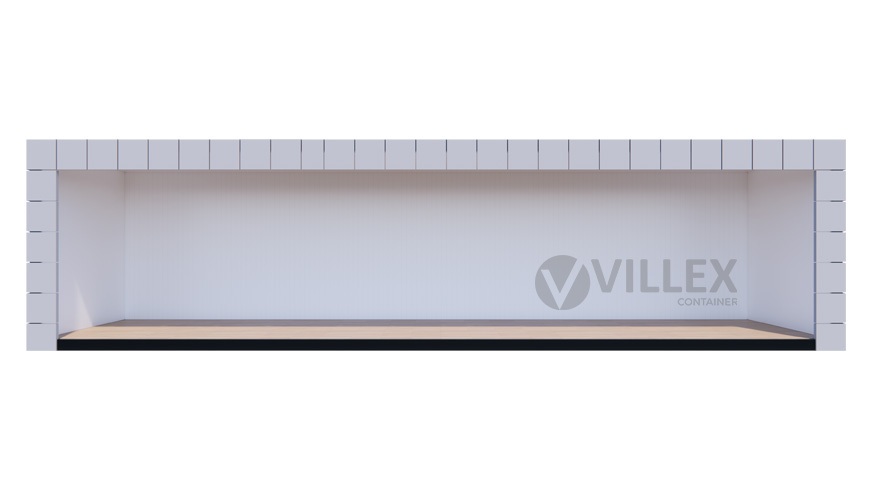 Bürocontainer Villex Ultra Giant Block-Line Grey 1.0