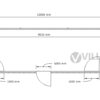 Bürocontainer Villex Ultra Giant Block-Line Grey 1.0