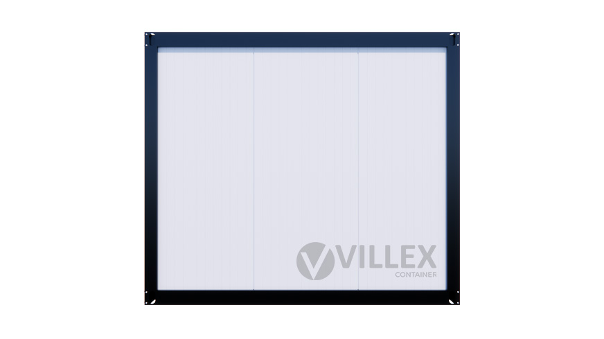 Bürocontainer Villex Ultra Giant Cube Long Doppio Blanc 1.0