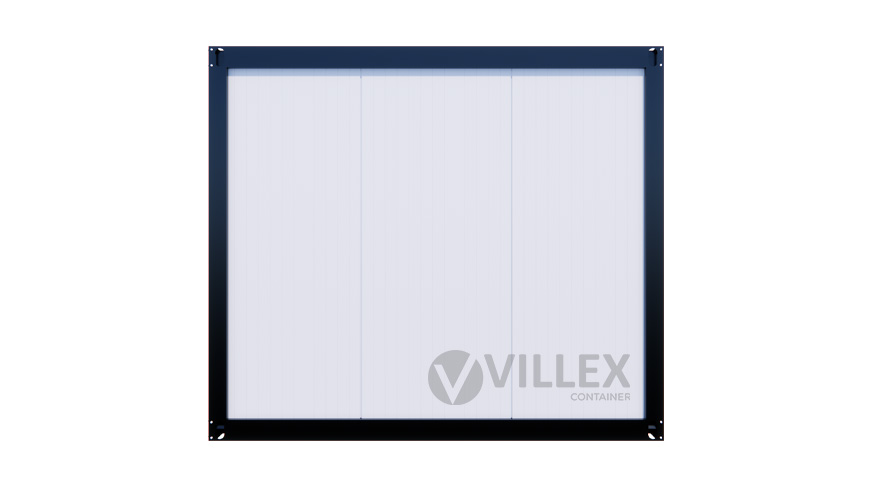 Bürocontainer Villex Ultra Giant Cube Long Doppio Blanc 1.0