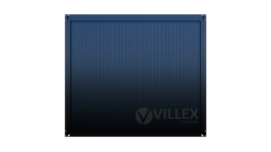 Bürocontainer Villex Ultra Giant Cube Long Doppio Nero 1.0