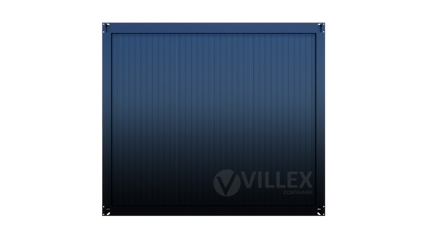 Bürocontainer Villex Ultra Giant Cube Long Doppio Nero 1.0